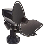 Caframo 141-757DCBBX Ultimate 2 скорости Компактный 12V Поклонник Жесткий провод Черный Black