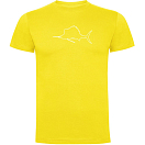 Купить Kruskis CA65500603K032 Футболка с коротким рукавом Sailfish Желтый Yellow 3XL 7ft.ru в интернет магазине Семь Футов