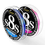 Seaspin 6082 S8S X8 Плетеный 300 m Голубой  Blue 0.130 mm 