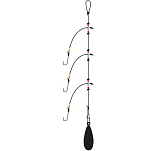 Daiwa MO258371 Surfcasting Classic Rigs Крюк Серебристый Black