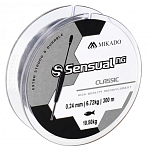 Mikado ZSN500-300-024 Sensual NG Classic Мононить 300 м Серый Transparent 0.240 mm 