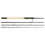 Abu garcia 1520987 Tormentor Вращаться 6 Путешествовать Спиннинг стержень Черный Black 1.80 m 