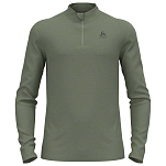 Odlo 111502-40339-XXL Базовый слой с длинным рукавом Merino 2 Зеленый Matte Green 2XL