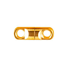 Купить Kali kunnan 82008 Округлые бусины с двумя отверстиями Золотистый Golden 9  7ft.ru в интернет магазине Семь Футов