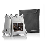 Innovagoods V0103482 Складные дрова Camping Печь Серебристый Silver