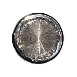 Forniture nautiche italiane 4040701 10W 12V Подсветка из нержавеющей стали с вращающимся зажиганием Серебристый Grey 100 mm 