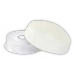 Jr products 342-20375 Крышка для винта Серебристый White