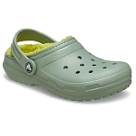 Crocs 207010-308-c13 Деревянные башмаки Classic Lined K Moss 35x25x15 EU 30