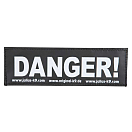 Купить Trixie 151716 Danger! Этикетка ремня безопасности 2 единицы измерения Серебристый Black XS 7ft.ru в интернет магазине Семь Футов