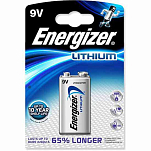 Energizer 635236 Ultimate Lithium Серебристый  Silver 9V L522 