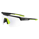 Cebe CS55302 Фотохромные солнцезащитные очки Asphalt Lite Black Lime Matte L-Zone Vario Grey/CAT3