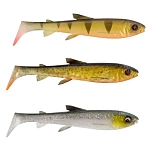 Savage gear 1636684 Мягкий приманка 3D Whitefish Shad 7g 90 mm 40 Единицы Green Silver 25x21x20