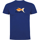 Купить Kruskis CA65500105K190 Футболка с коротким рукавом Flying Fish Голубой Royal Blue S 7ft.ru в интернет магазине Семь Футов