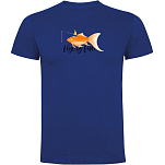 Kruskis CA65500105K190 Футболка с коротким рукавом Flying Fish Голубой Royal Blue S