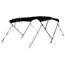 Купить Talamex 95900350 Bimini Top Deluxe 3 Лук тент Черный Black 183 x 137-152 x 117 cm  7ft.ru в интернет магазине Семь Футов