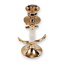 Купить Подсвечник в виде якоря с веревкой Foresti&Suardi DECO006 150мм из полированной латуни 7ft.ru в интернет магазине Семь Футов