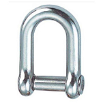 Euromarine 5220 Hexagonal Винтовая прямая скоба Grey 6 mm