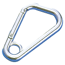 Купить Talamex 74230061 Асимметричный карабин с ушком 10 Единицы Голубой Grey 6 mm  7ft.ru в интернет магазине Семь Футов