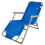 Aktive R-140286875-62296 Раскладной шезлонг с подушкой отремонтированы Blue 153 x 60 x 83 cm