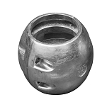 Цинковый анод Tecnoseal Standard 00522 Ø128x107мм для гребных валов Ø80мм