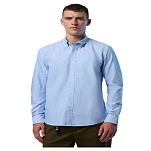 North sails 664303-0757-XXL Рубашка с длинным рукавом BD Regular Голубой Light Blue 2XL
