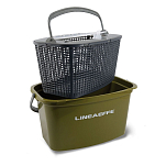 Lineaeffe 6550016 Fish Food Pail 7L Зеленый  Olive Green