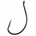 Scratch tackle SRHDS20 Drop Shot Teflon Крючки С Одним Глазком Черный Black 2/0 