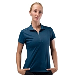 Zhik atp-0086-w-tea-lll Поло с коротким рукавом UV Uvactive Zip Sports Deep Teal 30x20x5