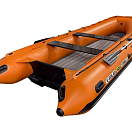 Надувная лодка ПВХ, SOLAR-420 Strela Jet tunnel, оранжевый SLR420jet_strela_orange