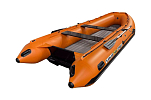 Надувная лодка ПВХ, SOLAR-420 Strela Jet tunnel, оранжевый SLR420jet_strela_orange