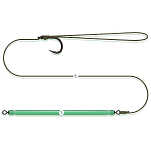 Madcat SVS70960 Bungee Pellet 65 cm Suspending Лидер  Clear 2/0
