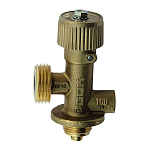 Eno 2402361 Gas Цилиндрический кран Золотистый Bronze