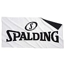 Купить Spalding 300980801 полотенце Logo Белая  White / Black 7ft.ru в интернет магазине Семь Футов