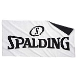 Spalding 300980801 полотенце Logo Белая  White / Black