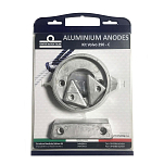 Tecnoseal 2640138 Volvo 290C Алюминиевый анод Серебристый Silver