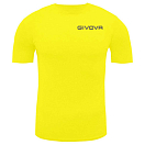 Купить Givova MAE011-0007-2XL Базовый слой с коротким рукавом Corpus 2 Желтый Yellow 2XL 7ft.ru в интернет магазине Семь Футов