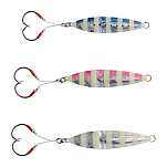 Savage gear 57527 Squish Jig 105 Mm 100g Многоцветный 04-Blue Glow Zebra 100 g 