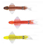 Jatsui D4602014 Crazy Squid Split Color Мягкая приманка 220 mm 120g Бесцветный SY