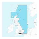 Navionics 010-C1310-30 MSD Regular EU003R Gran Bretaña Costa Nordeste Диаграмма Multicolour
