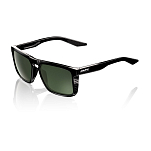 Спортивные очки 100% RENSHAW Polished Black - Grey-Green Lens, 60021-00019