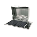 Купить Kenyon 511002 барбекю Texan Double 230V 3000W Grey 125x55x20 753 x 533 x 184 mm 7ft.ru в интернет магазине Семь Футов