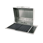 Kenyon 511002 барбекю Texan Double 230V 3000W Grey 125x55x20 753 x 533 x 184 mm