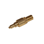 Majoni plastics b.v. 1515186 Адаптер для инфляции Bronze