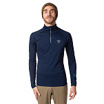 Rossignol RLMML01-715-S Базовый слой с длинным рукавом Poursuite Голубой Dark Navy S
