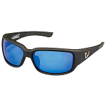 Mustad HP100A-1 поляризованные солнцезащитные очки  Black / Blue Revo