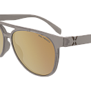 Спортивные очки HILX Valkyrie Matt Milky Light Brown / Gold Mirror Polarized Lens, hvk05302-vkpgd2