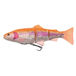 Savage gear SVS57399 4D Line Thru Trout Medium Sinking Приманка для плавания 250 mm 180g Rainbow