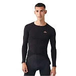 Café du cycliste B-BLS-COLINE-M-BLCK-XL Базовый слой с длинным рукавом Coline Black XL