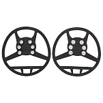 Trespass UUACMIH20009-BLK-XL Gripz Ремни Для Лыжных Кошек Черный Black XL