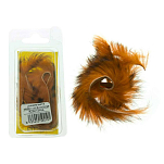 Baetis RZB013/WA Zonker Grizzly Перо Оранжевый  Burnt Orange